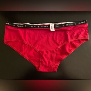 Torrid Jester Red Hipster Panty